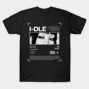 G)I-DLE T-SHIRT BLACK – LINE FRIENDS SQUARE